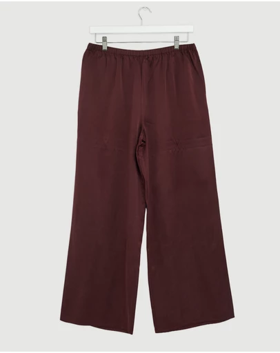 Revibe - Repaired Assembly Label Pippa Silk Pants - AU 12