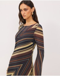 Calli - Lola Long Sleeve Mini Dress