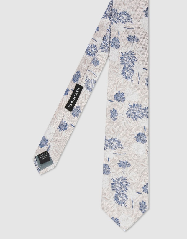 Tarocash - Fontane Floral Silk Tie