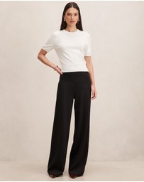 Forever New - Liv Wide Leg Ponte Pants