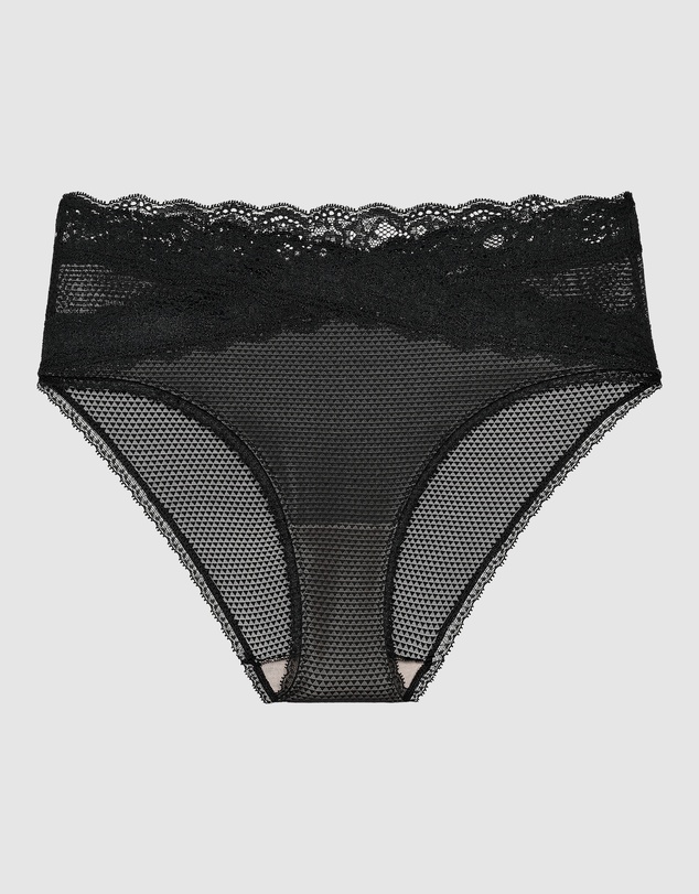 Passionata - Brooklyn Mid-Rise Lace Trim Brief
