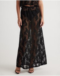 Decjuba - Lace Maxi Skirt