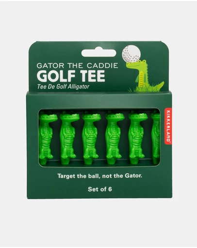 Kikkerland - Gator the Caddie Golf Tee
