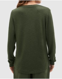 Seed Heritage - Supersoft V Neck Top