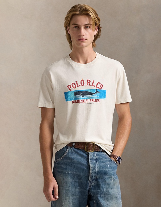 Polo Ralph Lauren - Classic Fit Jersey Graphic T-Shirt