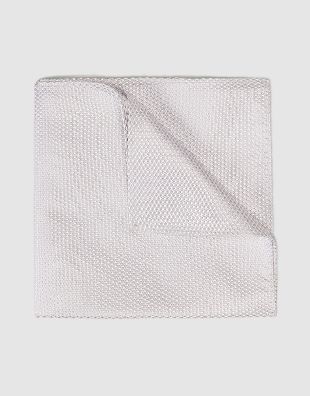 Politix - Silk Textured Two-tone Pocket Square