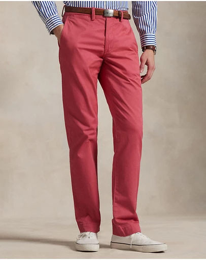 Polo Ralph Lauren - Stretch Straight Fit Washed Chino Pants