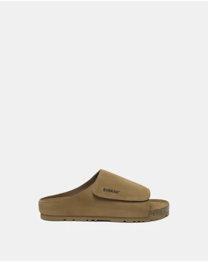 EVERAU - EverAU Ugg Justice Cow Suede Upper Sandals