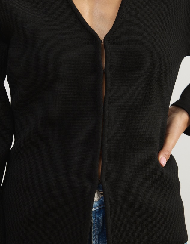 Atmos&Here - Knit Cardigan With Fitted Waist