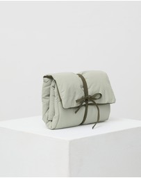 Phile - Plush Change Mat Wrap - Eucalyptus Green
