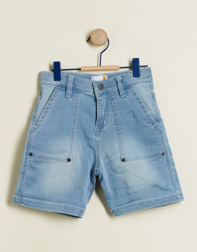 Timberland - Denim Bermuda Shorts - Kids-Teens