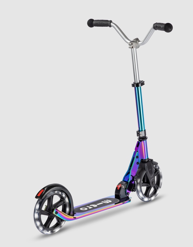 Micro Scooters - Micro Cruiser Neochrome LED - 2 wheel folding kids Scooter