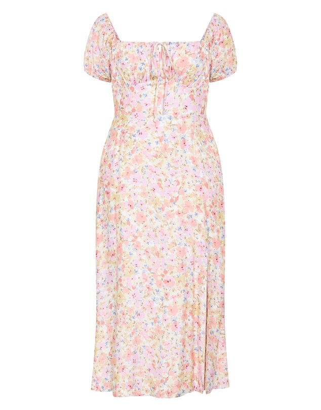 City Chic - Amalie Print Maxi Dress