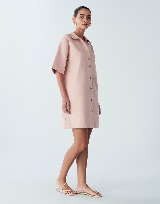 ST MRLO - Lee Denim Shirt Dress
