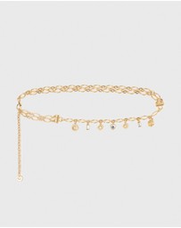 Maje - A Double Chain Charm Belt