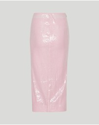 ROTATE - Sequin Midi Pencil Skirt