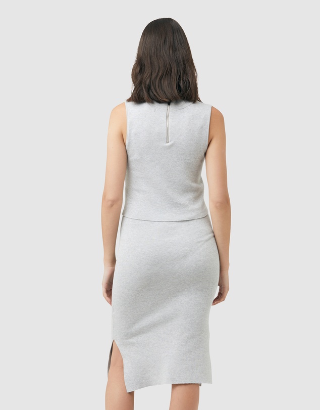 Ripe Maternity - Layered Knit Nursing Dress