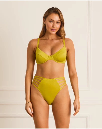 Heaven Australia - Chartreuse Demi Top