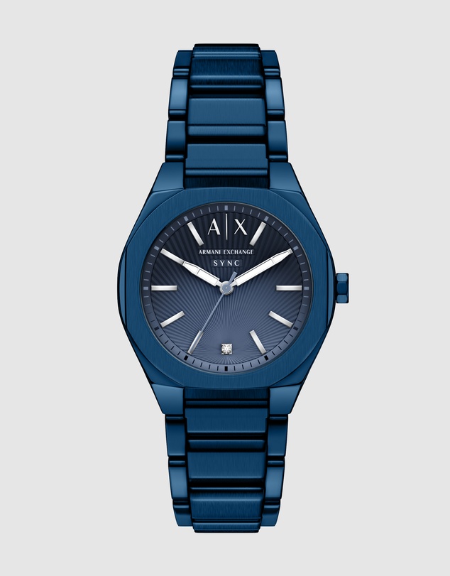 Armani Exchange - Blue Analogue Watch
