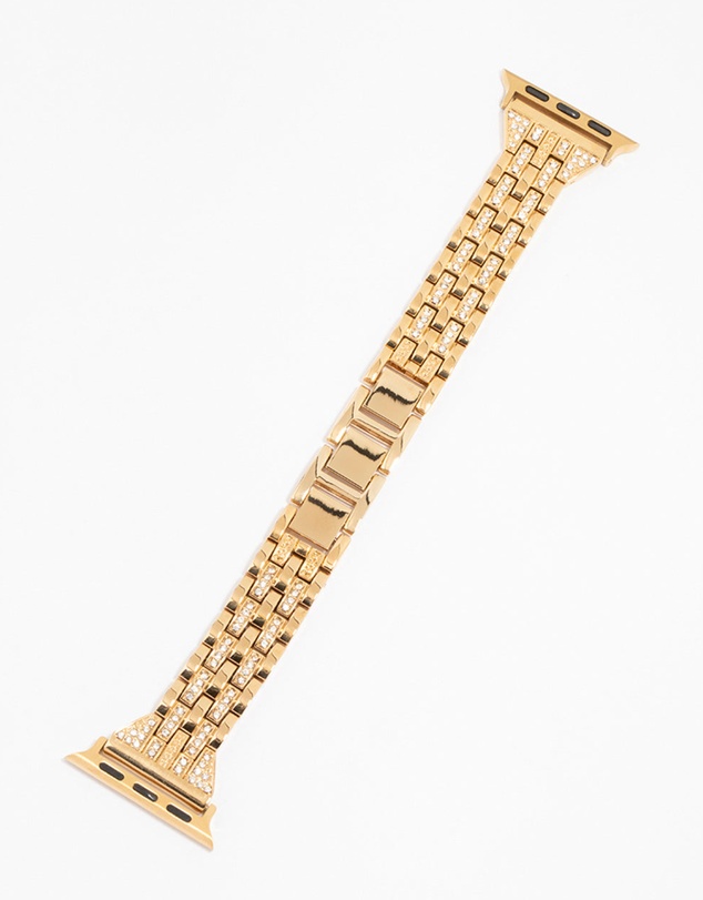 Lovisa - Gold Diamante Chain Watch Band 38/40/41 mm