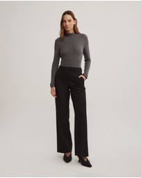 Witchery - High Neck Long Sleeve Top