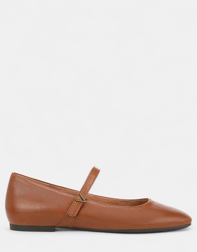 Vionic - Alameda Mary-Jane Flat - Tan