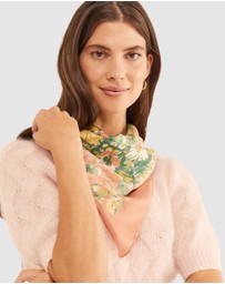 Sportscraft - Flora Square Silk Scarf