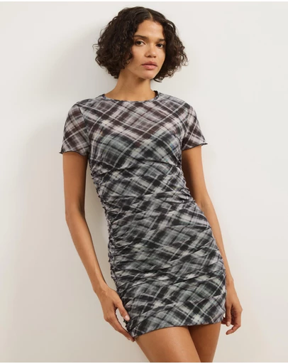 Atmos&Here - Elsie Mesh Mini Dress
