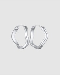 Elli Jewelry - Earrings Creole 925 Sterling Silver