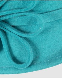 Max Alexander - Winter Felt Turquoise Cloche Hat