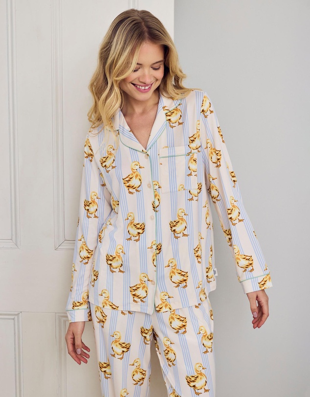 Chelsea Peers - Fluffy Duck Long Pyjama Set