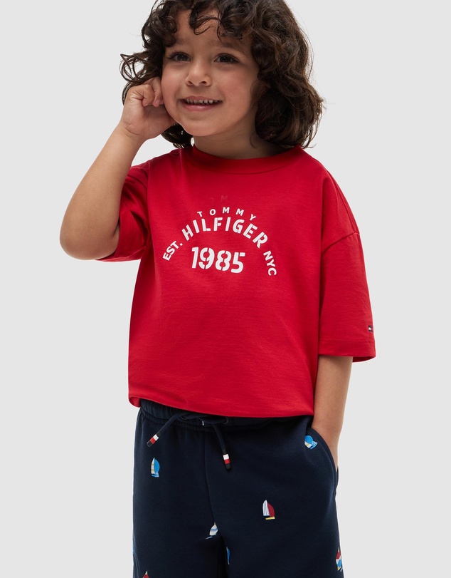 Tommy Hilfiger - Short And Tee Set - Kids-Teens