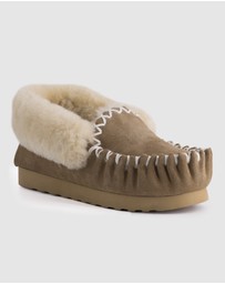 AusWooli Ugg Boots - Waterloo Hand Stitched Sheepskin Moccasin