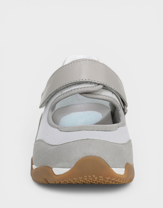 Vionic - Walk Slim Giselle Mary-Jane - Vapor Grey/Silver