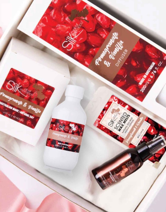 Silk Oil of Morocco - Pomegranate & Vanilla Hamper Collection