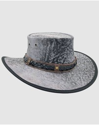 Jacaru - Jacaru 1133 Roo Nomad Traveller Hat Stonewash