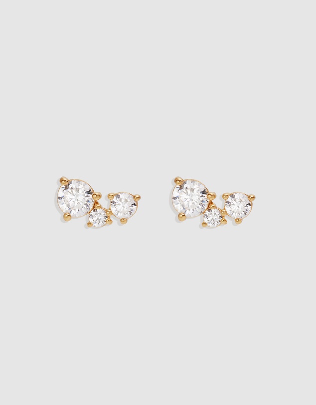 By Charlotte - Whispers of Love Stud Earrings