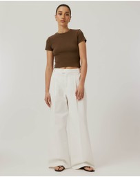 Calli - Double Face Jersey Tee