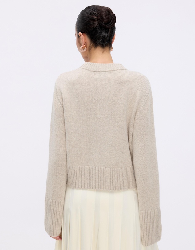 Minima Esenciales - Talen Merino Wool Cashmere Blend Jumper