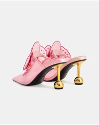 JW PEI - Sofia Orchid Sphere Heel Mules