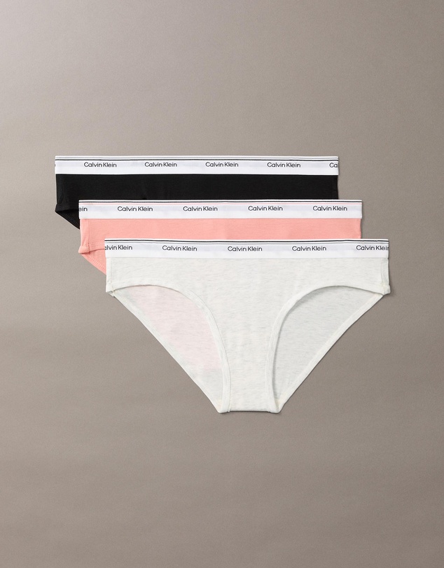 Calvin Klein - 3-Pack Cotton Modal Bikini Briefs