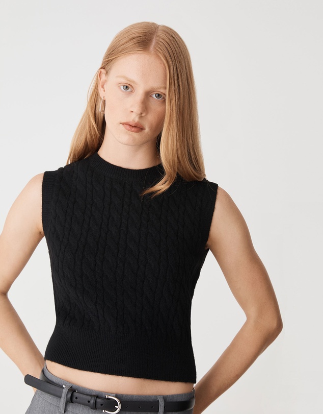 Forcast - Frankie Sleeveless Cable Knit