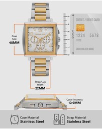Michael Kors - Rhys Two Tone Chronograph Watch