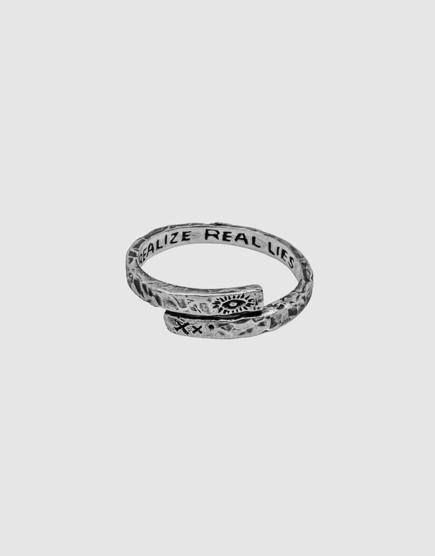 Haze & Glory - ICONIC EXCLUSIVE - Twisted Eye Ring in 925 Silver