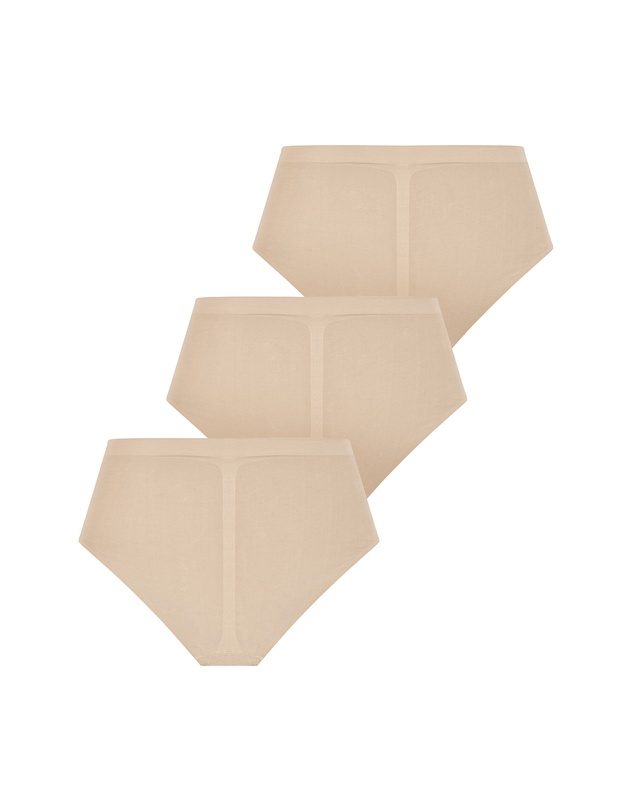 City Chic - Smooth & Chic Seamless 3 Pack Full Brief