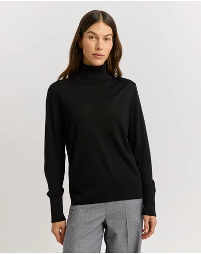 Toorallie - Extrafine Knit Turtleneck