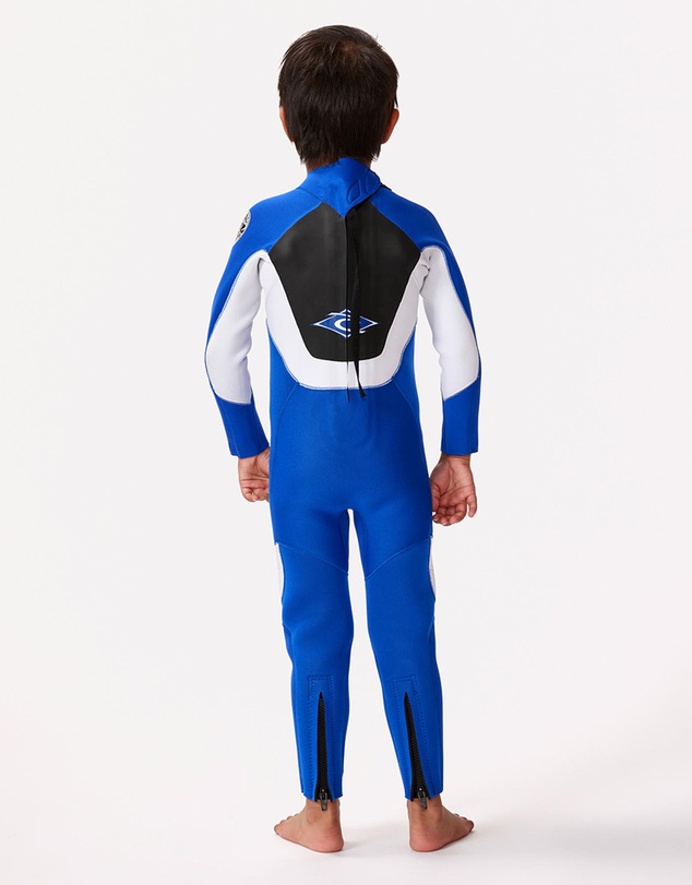 Rip Curl - Groms Omega 3/2mm Full Length Back Zip Wetsuit Steamer