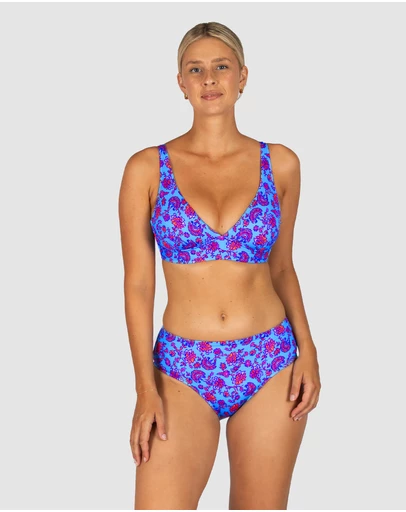 Baku Swimwear - Flamenco D-DD Cup Longline Bikini Bra Top