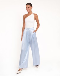 Petal & Pup - Joyce Wide Leg Pant - Blue