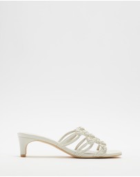 AERE - Knotted Leather Heels